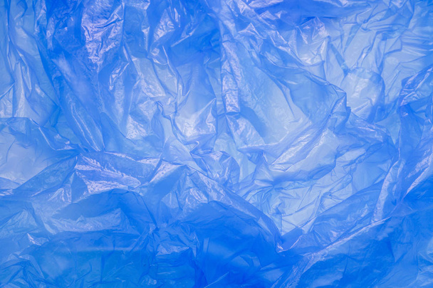 Blue Plastic Bag Texture - Fotografie, Obrázek