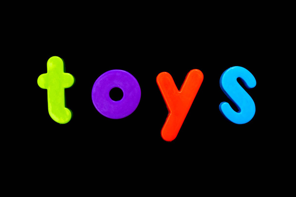 The word TOYS - Photo, Image