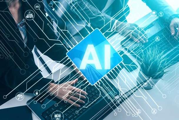 AI Apprendimento e intelligenza artificiale Concetto - Foto, immagini