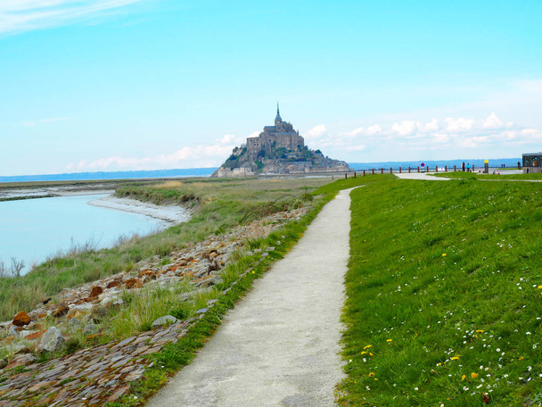 Mont Saint-Michel of France. Travelers want to see it once. - Photo, Image