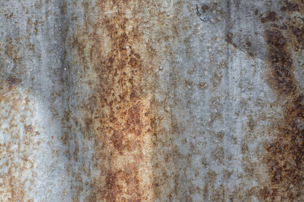 Rusted zinc metal texture. - Fotó, kép