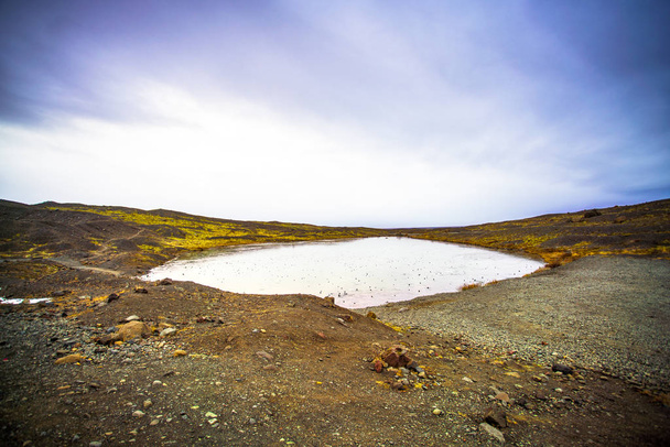 Vatnajokull National Park, one of three national parks in Iceland, the area include Vatnajokull glacier, Skaftafell and Jokulsargljufur - Φωτογραφία, εικόνα