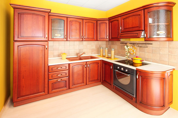 Wooden kitchen 2 - 写真・画像