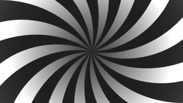 un bucle espiral abstracto hipnótico giratorio - Metraje, vídeo