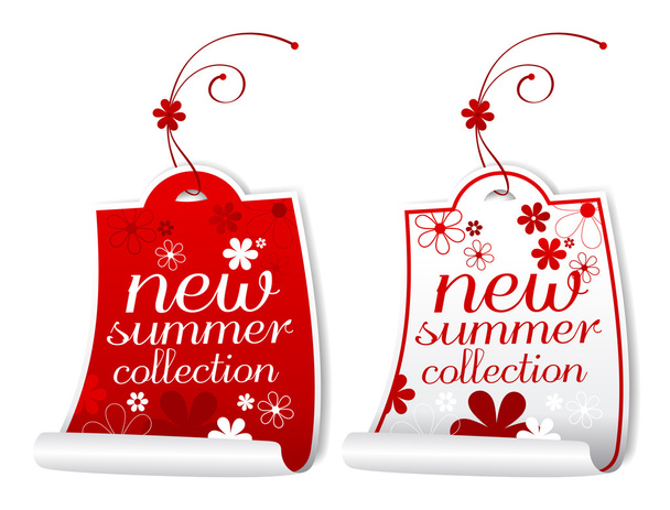 Summer collection labels. - Vector, afbeelding