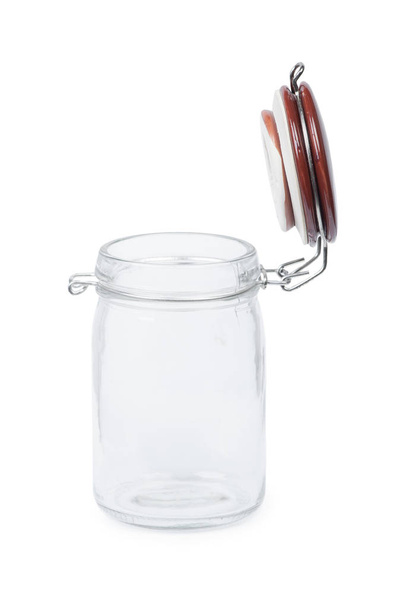 Prázdná skleněná nádoba s víčkem - Fotografie, Obrázek