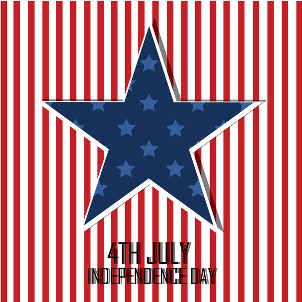 Independence star - Διάνυσμα, εικόνα