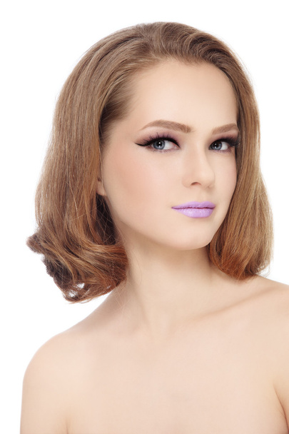 Lilac lipstick - Фото, зображення