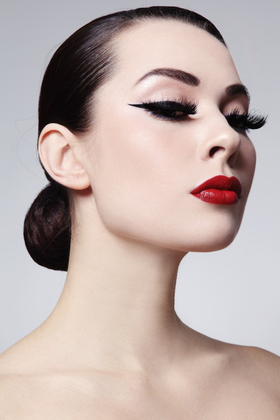 Red lipstick - Foto, Imagem