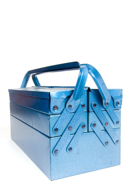 Blue tool box - Photo, Image