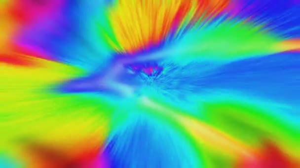 Rayos pulsantes abstractos coloridos, rayas estilizadas. Fondo de pantalla en vivo hipnótico
 - Metraje, vídeo
