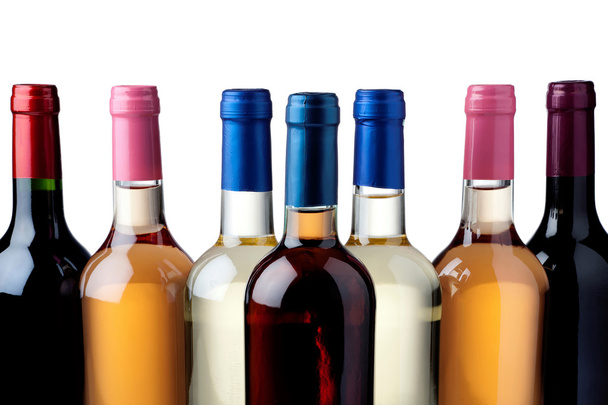 Wine bottles - Foto, Imagen