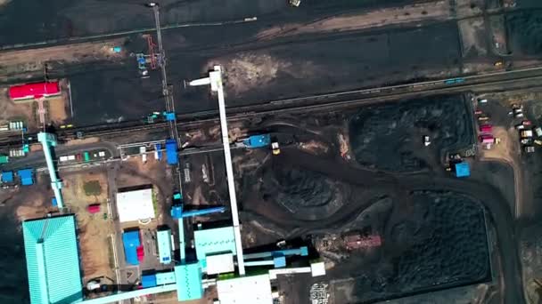důlní průmysl otevřený v uhelném průmyslu - Záběry, video