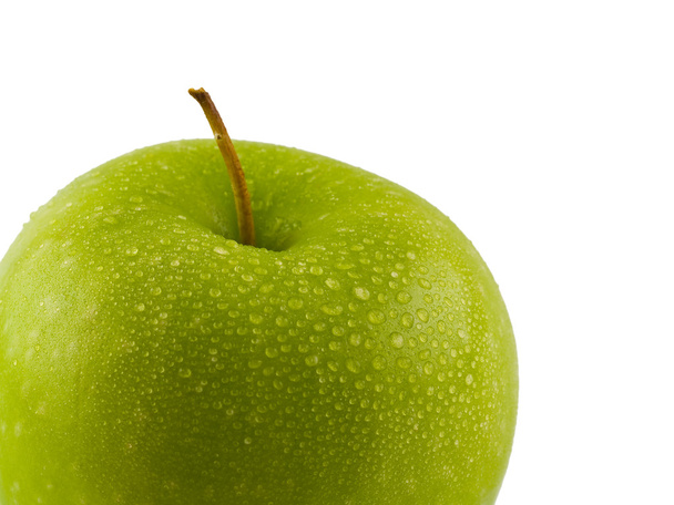 A single green apple closeup - Photo, Image