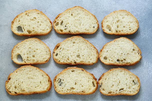 homemade bread sliced toasted sandwich - Fotoğraf, Görsel