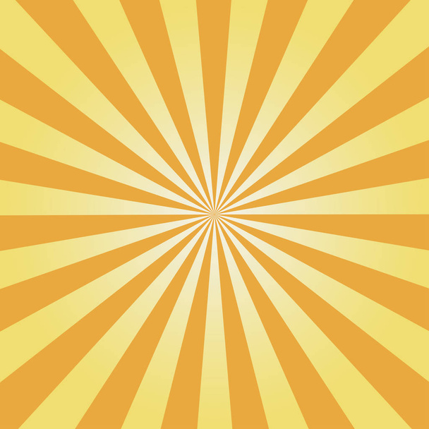 Amarelo padrão Sunburst
 - Vetor, Imagem