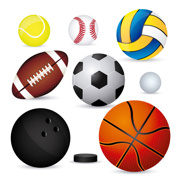 globos deportivos
 - Vector, imagen