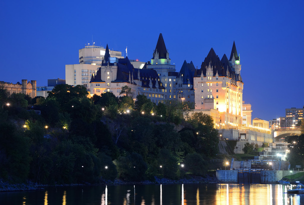 Ottawa w nocy - Zdjęcie, obraz