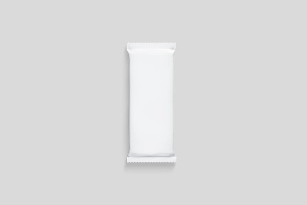Chocolate Bar packaging blank pack plantilla vacía.Mock up.Foto realista. Renderizado 3D - Foto, Imagen