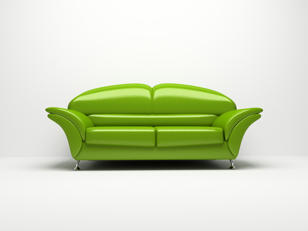 Green sofa - Foto, immagini