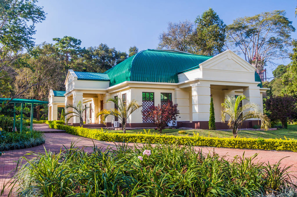 Perhosmuseo Kandawgyin kasvitieteellisessä puutarhassa Pyin Oo Lwinissä, Myanmarissa
 - Valokuva, kuva