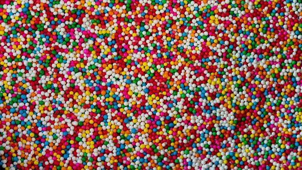 Πολύχρωμο της ζάχαρης μπάλα καραμέλα αφηρημένο φόντο - Φωτογραφία, εικόνα
