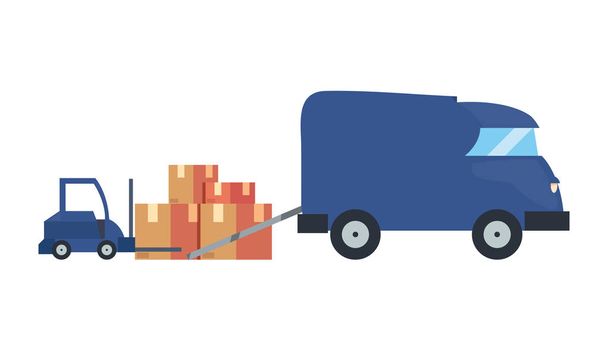 fast delivery related icon vector ilustrate - Vector, Image