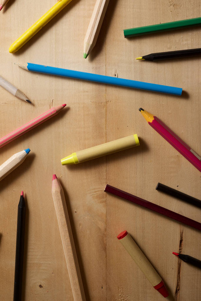 Pencils close up - Фото, зображення