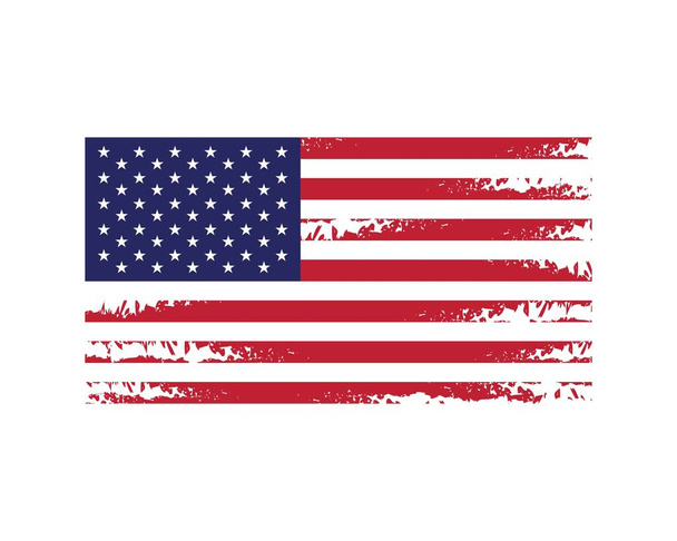 Εικόνα με σημαία αμερικανικού διανύσματος - Διάνυσμα, εικόνα