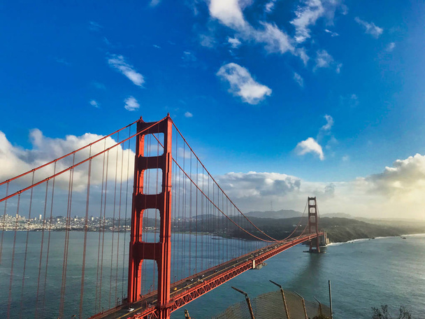 Gros plan sur Golden Gate Bridge - Photo, image
