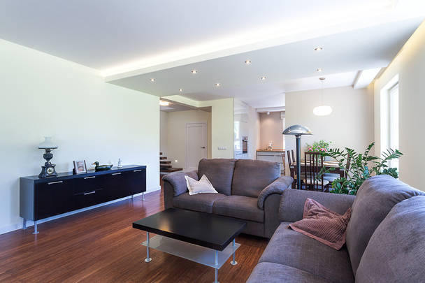 Bright space -living room - Foto, Imagen