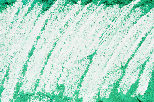 зеленый порошковый пигмент фон
  - Фото, изображение