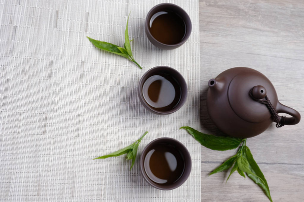 Asian Culture of Chinese teapot conceptual - Foto, imagen