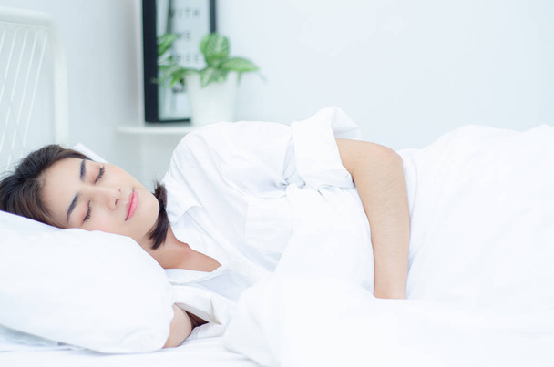 Health concepts in sleep. - Foto, imagen
