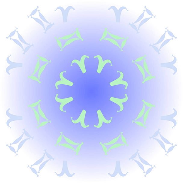 Seamless pattern of abstract simple zodiac ornament - Vettoriali, immagini