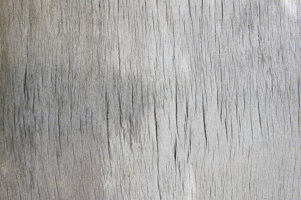 old gray wooden cracked surface background texture - Photo, Image