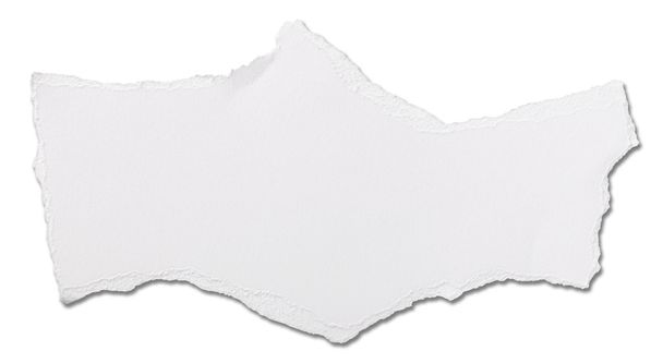 white paper ripped message background - Photo, Image