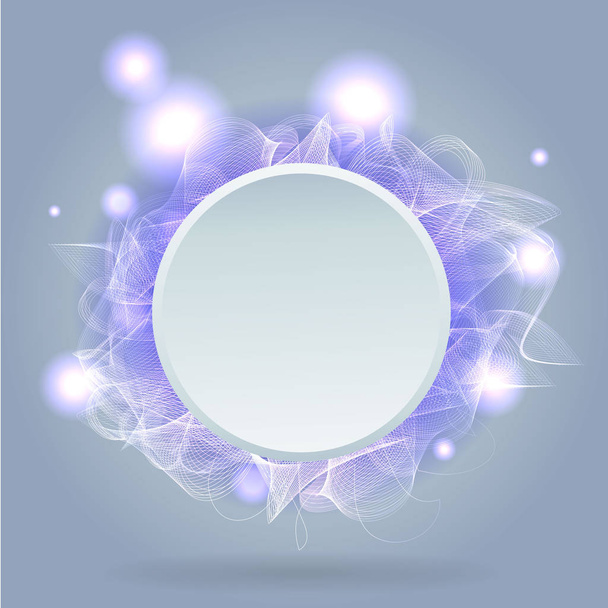 Abstract glowing background, creative covert - Vector, Image
