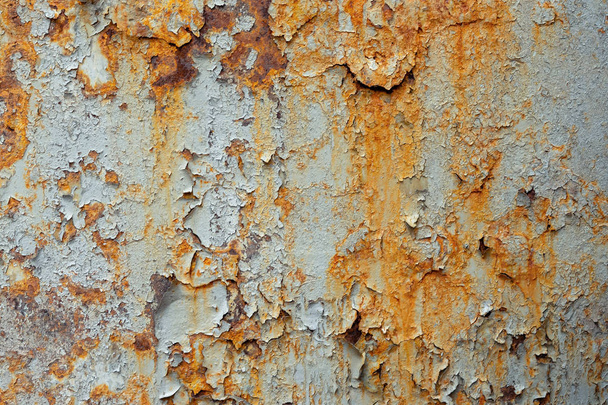 Pastel colored peeled concrete surface. Vintage effect - Foto, imagen