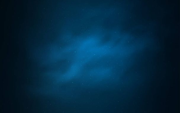 Fondo vector azul oscuro con estrellas de galaxias
. - Vector, Imagen