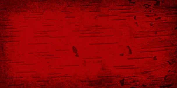 Weathered red textured wood background - Photo, Image