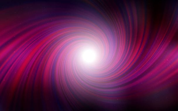 Σκούρο ροζ διανυσματικό φόντο με αστρονομικά αστέρια. - Διάνυσμα, εικόνα