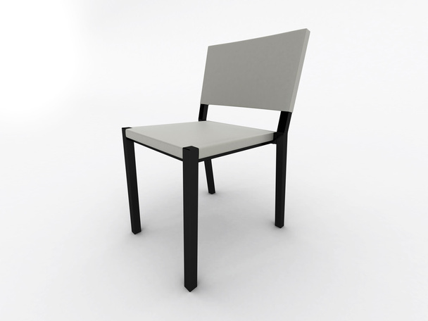 Interior design chair isolated on white - Φωτογραφία, εικόνα