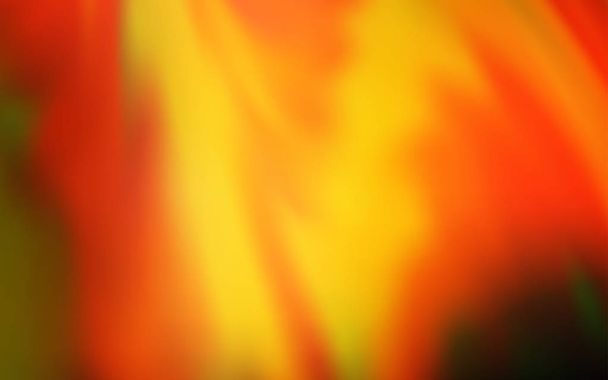 Dark Orange vector blurred template. - Vektor, Bild