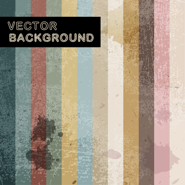 Abstract retro background with stripes - Vektor, kép
