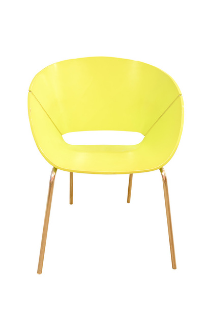 izole modern ahşap sandalye - Fotoğraf, Görsel