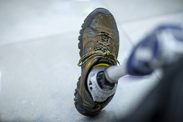 Mechanická protézové nohy, obuv.  - Fotografie, Obrázek