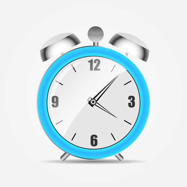 Clock alarm icon vector illustration - Vektör, Görsel