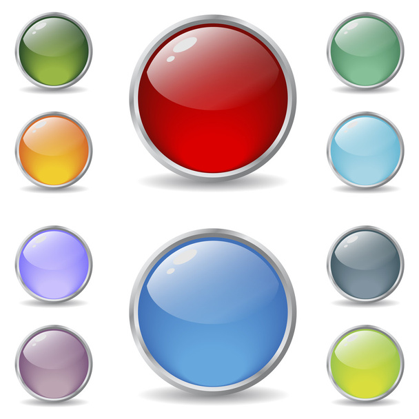 Nouveaux boutons web cool
 - Vecteur, image