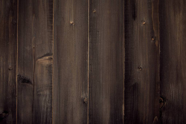 texture bois brun grain texture, fond de mur sombre, vue du dessus de la table en bois
. - Photo, image